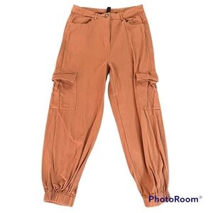 Tan Baggy Cargo Pants